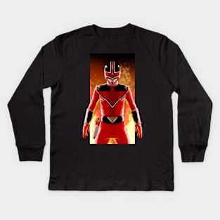 Power Rangers Time Force Quantum Ranger Kids Long Sleeve T-Shirt